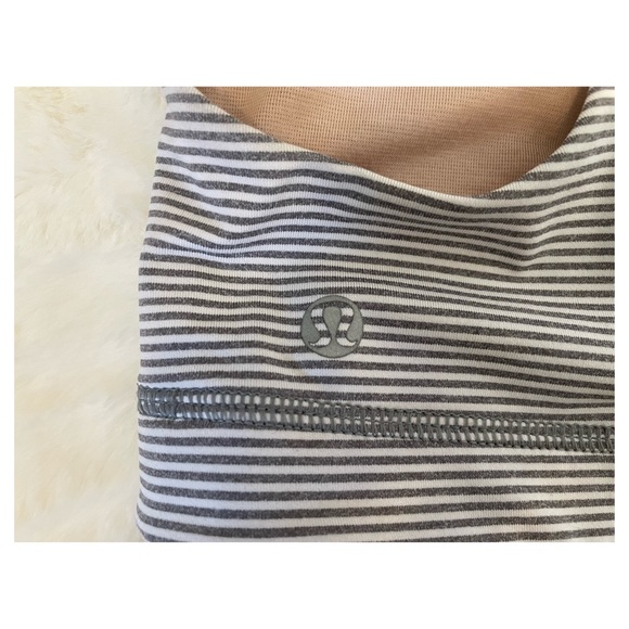 SOLD • Lululemon • All Sports Bra Tonka Stripe - Picture 4 of 5